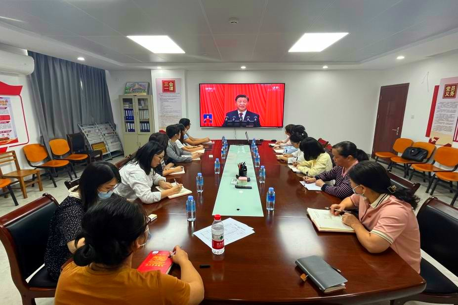 行政楼会议室“分会场”