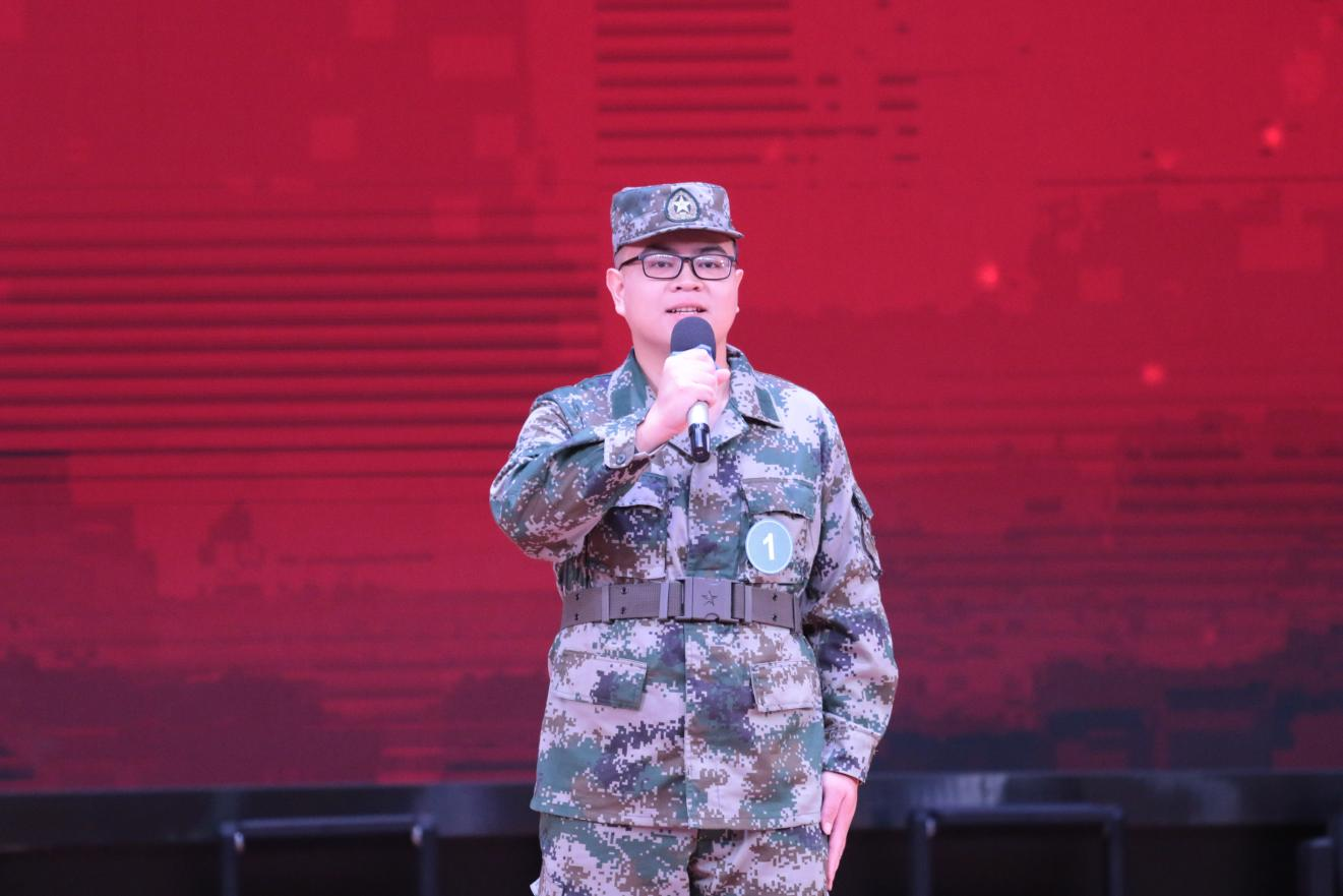 完美（中国）官方林栋同学演讲的《致敬新时代最可爱的人》荣获二等奖