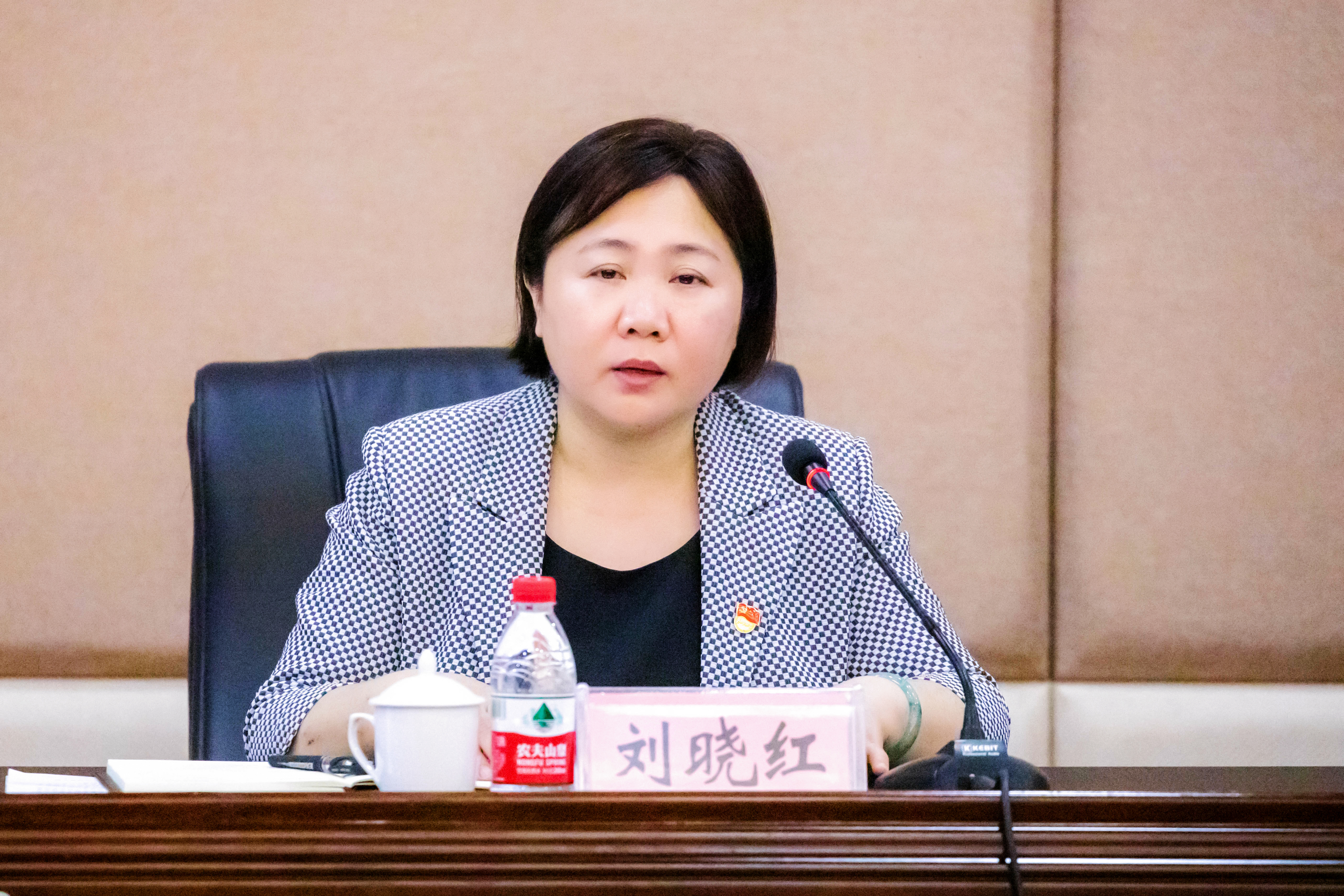 完美网页版党委书记刘晓红作表态讲话